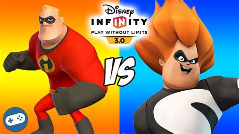 Incredible & Syndrome Figure Toy Disney Pixar Incredibles Hero vs ...