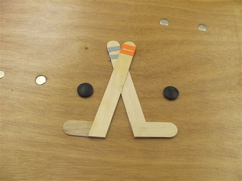 popsicle stick hockey sticks - DIY | Hockey stick crafts, Hockey sticks diy, Projects for kids