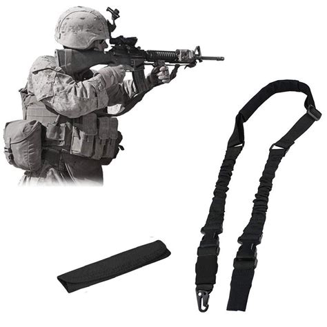 Tactical 2 Point Heave Duty Rifle Slings for AR 15 Airsoft Gun Sling ...