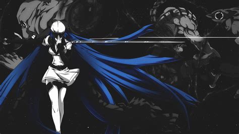 Wallpaper : illustration, anime, Akame ga Kill, Esdeath, sketch, computer wallpaper, fictional ...