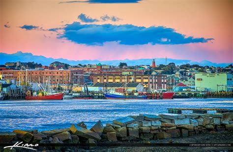 Maine Harbor in Portland along the Marina Docks | HDR Photography by ...