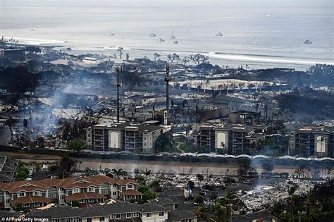 Lahaina fire aftermath: Aerial photos show extent of the damage caused by catastrophic fire ...