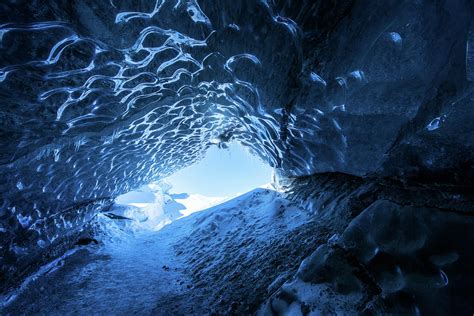 Ice Cave Entrance Photograph by Piriya Photography - Fine Art America