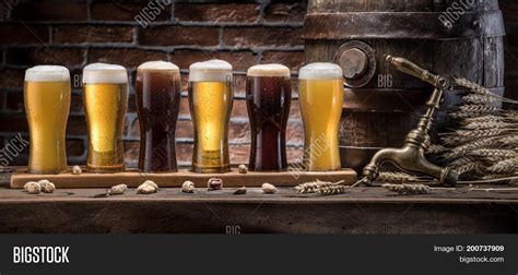 Glasses Beer Ale Image & Photo (Free Trial) | Bigstock