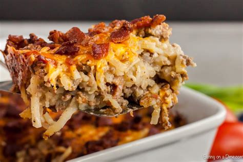 Bacon cheeseburger casserole recipe has everything you love about ...