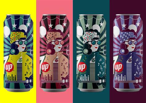 7UP cans by students of Helwan university | 7up can, Creative packaging ...