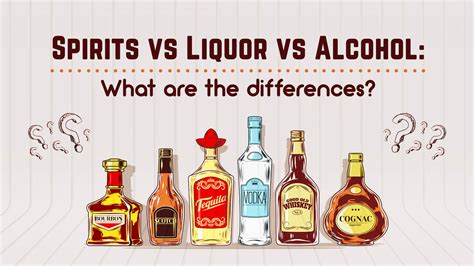 Spirits vs Liquor vs Alcohol: What are the differences? | Century Wines ...