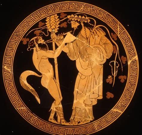 DIONYSUS, SATYR, AULOS | Ancient Things in 2019 | Ancient greek art, Greek gods, Greek pottery