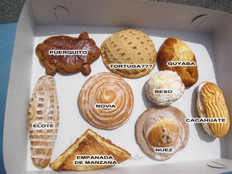 pan dulce examples | Mexican sweet breads, Mexican food recipes, Mexican pastries