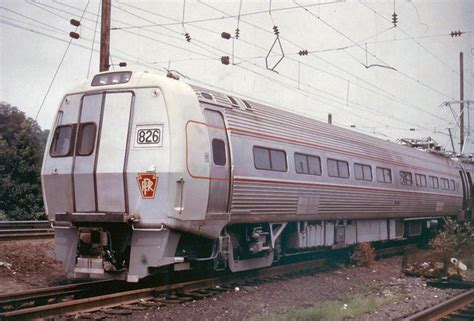 Budd built Pennsylvania Railroad Metroliner multiple-unit car, circa ...