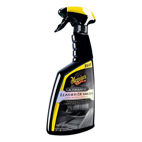 Meguiar’s Ultimate Leather Detailer - Leather Cleaner, Leather ...