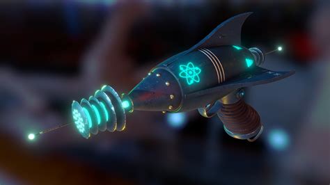 Ray Gun for Assignment - Pew pew - Download Free 3D model by Michael Kelly (@moonrocket ...