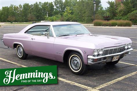 One-year-only color, 409 V-8 help 1965 Chevrolet Impala SS stand out - Hemmings