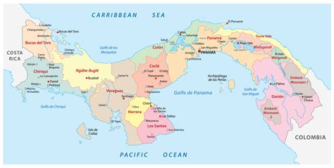 Printable Panama Map