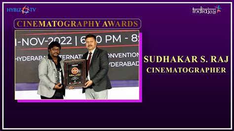 Sudhakar S Raj - Indian Cinematographer | India Joy 2022 | Indywood Cinematography Awards ...