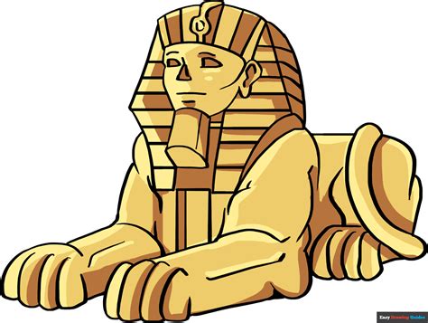 How to Draw the Sphinx - Really Easy Drawing Tutorial