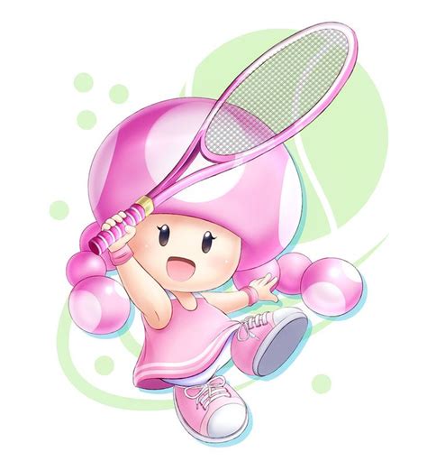 Tennis Toadette by AlcyoneAX.deviantart.com on @DeviantArt | Mario kart characters, Mario art ...