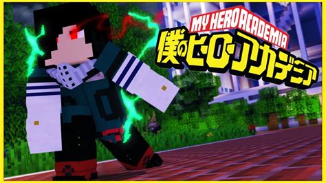 MY HERO ACADEMIA MOD IN 1.16.5 IS HERE! Minecraft My Hero Academia Mod #1 - YouTube