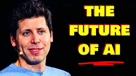 Sam Altman REVEALS the "Future of AI" - ethics - Art of Smart