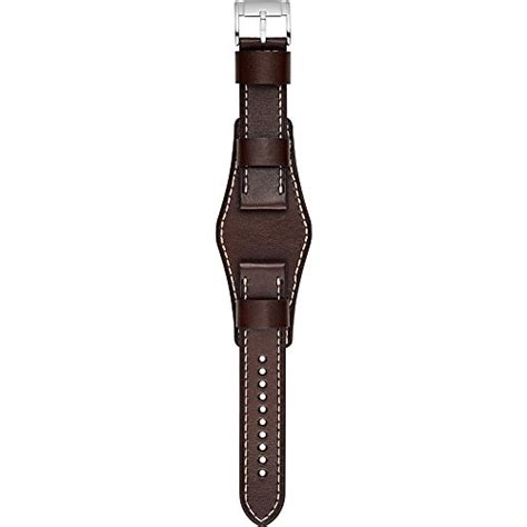 Fossil Leather 22mm Watch Strap