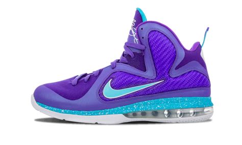 Nike Lebron 9 PURE PURPLE/TURQUOISE BLUE-WHT – upvu