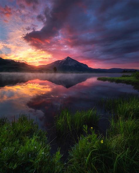 The most beautiful sunrise I’ve photographed, Rocky Mountains, Colorado ...