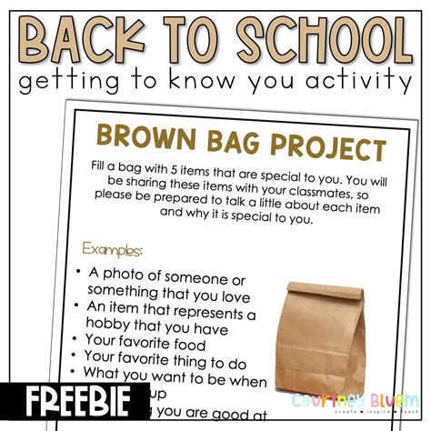 6 FREE First Day of School Activities for Elementary Students - Create ...