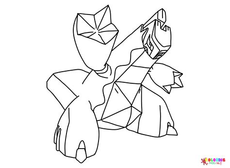 The Duraludon Pokemon Coloring Page - Free Printable Coloring Pages