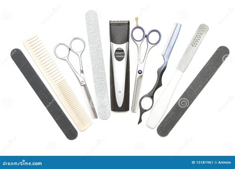 Professional Hairdressing Tools. Background Stock Image - Image of manicured, color: 15181961