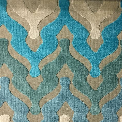 Leicester-Cut-Velvet-Raised-Velvet-Designer-Pattern-Zig-Zag-Upholstery ...