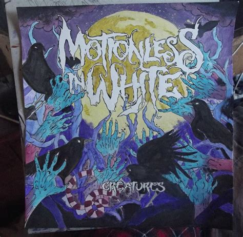 Motionless In White ''Creatures'' painting. by ShipmateNicki on DeviantArt