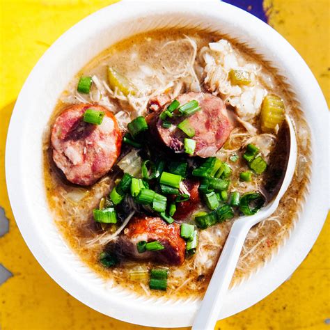 Chicken-Andouille Gumbo Recipe | Epicurious