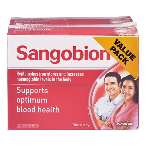 Sangobion Iron Supplement Capsules | NTUC FairPrice