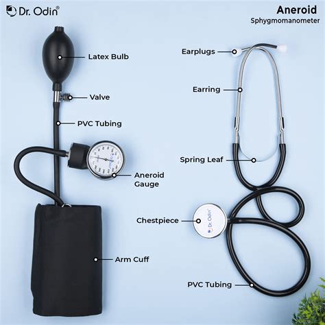 Parts Of The Mechanical Aneroid Sphygmomanometer Close-up, 54% OFF