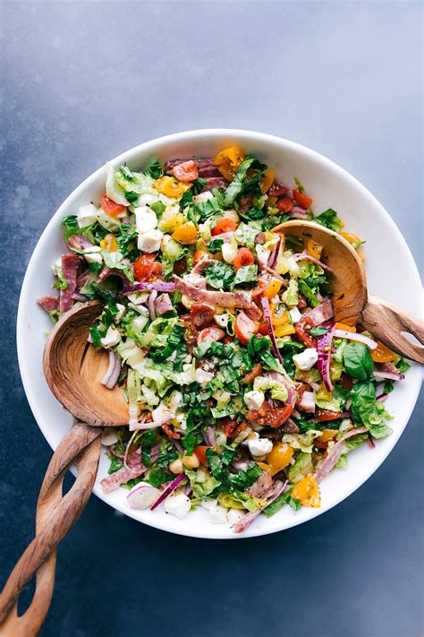 Italian Chopped Salad (CPK Copycat) - Chelsea's Messy Apron