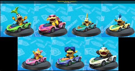 Updates : "Worth the Money" Custom P-Wing for The Koopalings | Mario Kart 8 Skin Mods