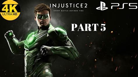 INJUSTICE 2 Legendary Edition PS5 REMASTERED Walkthrough Part 5 GREEN LANTERN - Gameplay - 60FPS ...