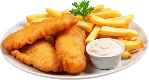 Fish and chips png with AI generated. 26772118 PNG