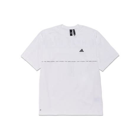 アディダス adidas Wording Loose Fit Heavy Single Jersey T-Shirt (Gender Free) トップス Tシャツ :70064365 ...