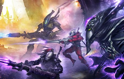 Wallpaper War, Eternal Crusade, Warhammer 4000, Eldar for mobile and ...