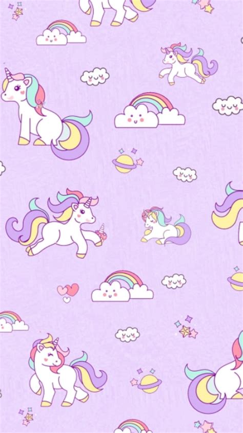 Unicorn, girly, pastel, pastel purple, purple, unicorns, HD phone ...