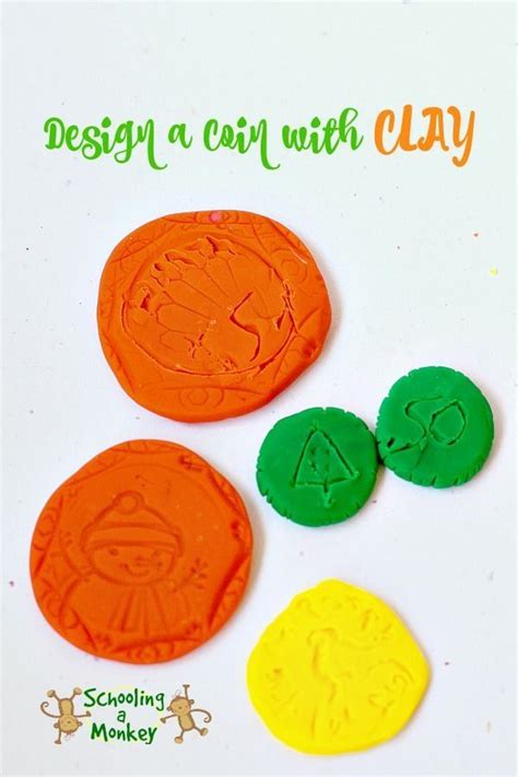 Design a Coin Activity for Kids | Coin crafts, Craft activities for kids, Creative kids crafts