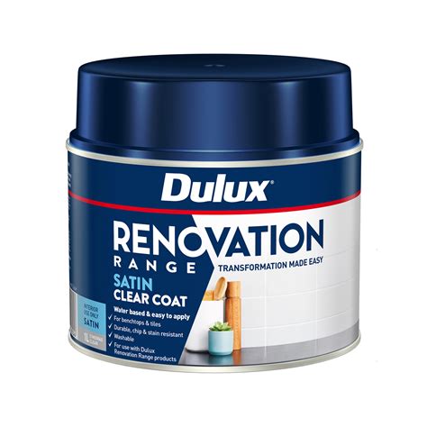 Dulux Renovation Range Clear Coat Satin 1L - Inspirations Paint