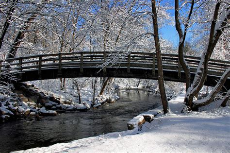 Bridge in Winter Photograph by Kristin Elmquist - Fine Art America