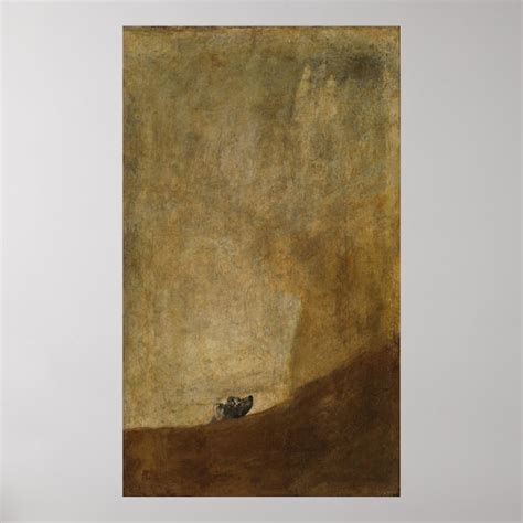 The Dog by Francisco Goya Poster | Zazzle