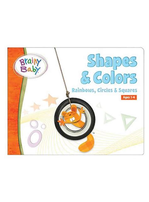 Shapes & Colors Board Book | Brainy Baby Books – The Brainy Store