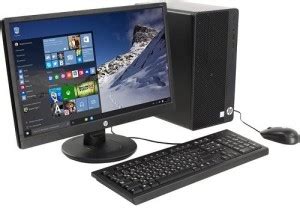 HP Intel Core i3 (4 GB / 1 TB / Windows 10) Assembled Desktop Computer Price in India - Buy HP ...