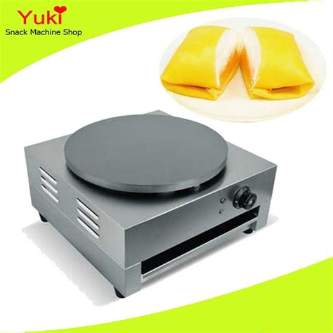 2019 110v 220v Electric Pancake Maker Small Automatic Pancake Machine Commercial Non Stick ...