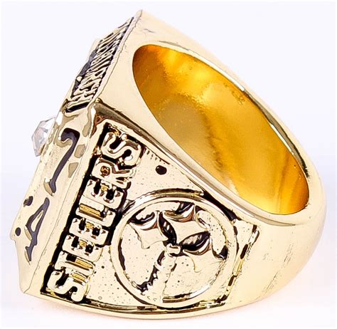 Pittsburgh Steelers High Quality Replica 1974 Super Bowl IX Championship Ring | Pristine Auction