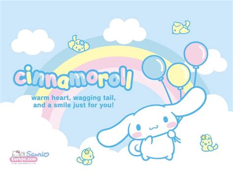 Sweet, sanrio, anime, hd, Clouds, kitty, 480P, hello, cinnamoroll, art HD Wallpaper